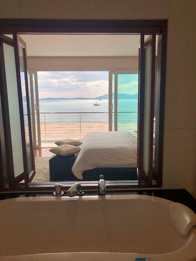 D-Lux 4 Bed Beachfront Apartment With Sea View Panwa Beach Zewnętrze zdjęcie